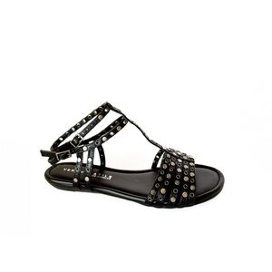 Very Volatile Black Studded Bryn Rivertown Sandals Women’s Size 7 NEW
